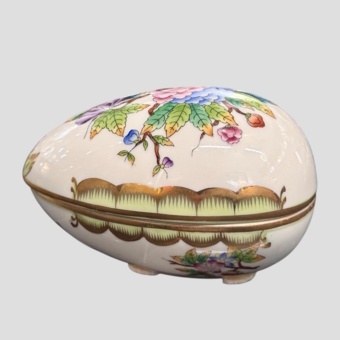Шкатулка «Яйцо», Венгрия, мануфактура "Херенд", XX век
