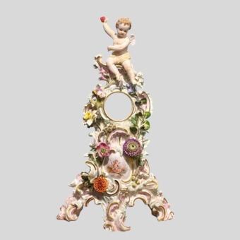 ​Подчасник с амуром, Германия, мануфактура "Мейсен", XIX век