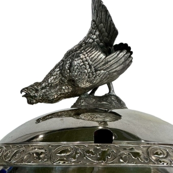 ​Набор для крюшона с сюжетамии охоты, Германия, мануфактура "WMF", XX век