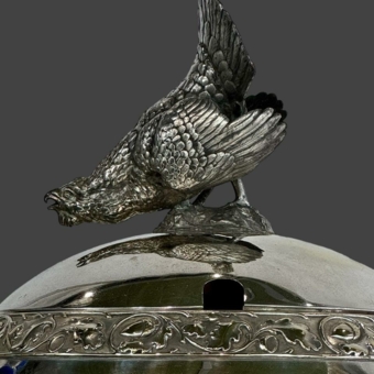 ​Набор для крюшона с сюжетамии охоты, Германия, мануфактура "WMF", XX век