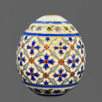 ​Пасхальное яйцо с орнаментом, Россия, ИФЗ, XIX век