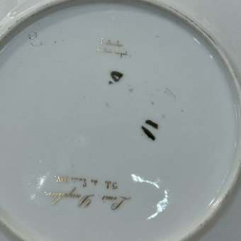 Тарелка "Луи Дофин", Франция, фабрика "Лахош Пале-Рояль", XIX век