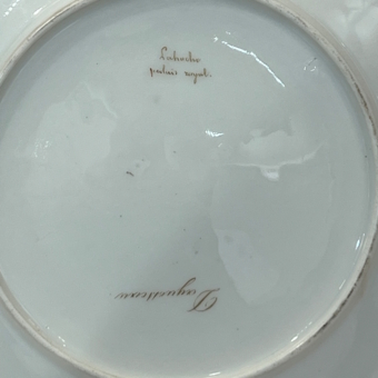 Тарелка "Жан де Ла Брюйер", Франция, фабрика "Лахош Пале-Рояль", XIX век