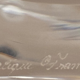 ​Парные скульптуры «Лебеди», фирма "Лалик", XX век, Р. Лалик