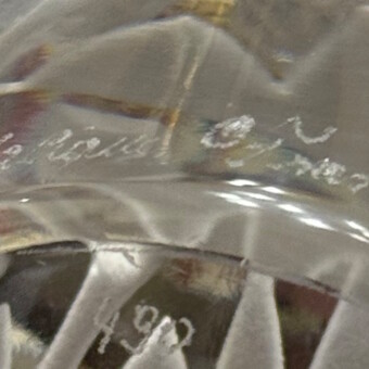 ​Парные скульптуры «Лебеди», фирма "Лалик", XX век, Р. Лалик