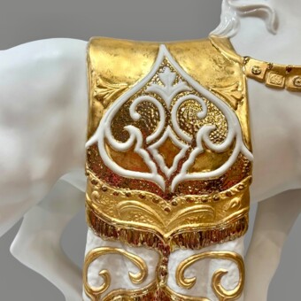 ​Скульптура «Дворцовый конь», Испания фирма "Ладро", XXI век, А. Льоренс