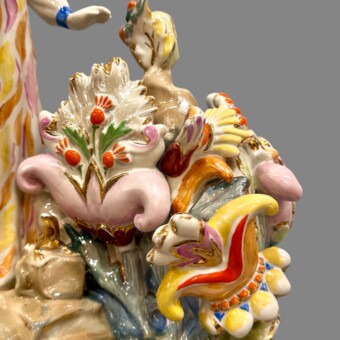 Скульптура "Хозяйка Медной горы", СССР, Дулёвский фарфоровый завод, 1958 г., Кожин П.М. 