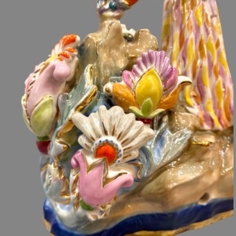 Скульптура "Хозяйка Медной горы", СССР, Дулёвский фарфоровый завод, 1958 г., Кожин П.М. 