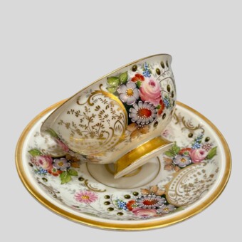 ​Чайный набор, СССР, фабрика "М.С. Кузнецова", 1937 год