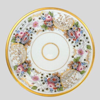 ​Чайный набор, СССР, фабрика "М.С. Кузнецова", 1937 год