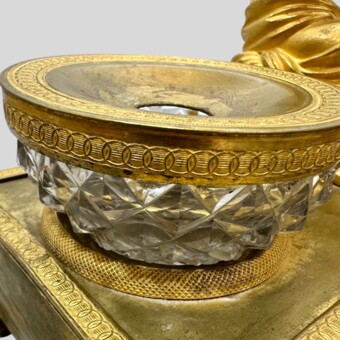​Чернильный прибор с женской фигурой, Россия, 1830-1840-е гг.