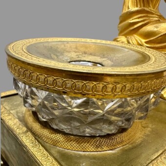 ​Чернильный прибор с женской фигурой, Россия, 1830-1840-е гг.
