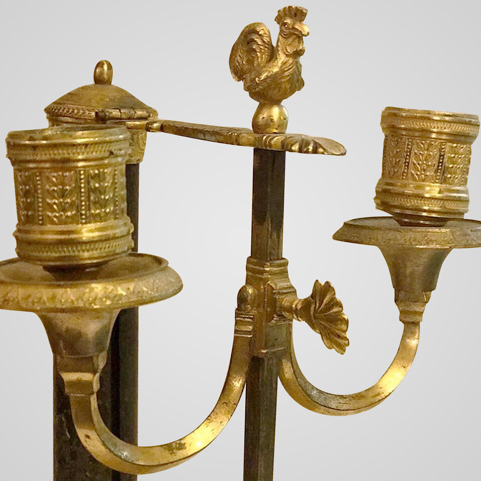 Настольная лампа, Россия, XIX век