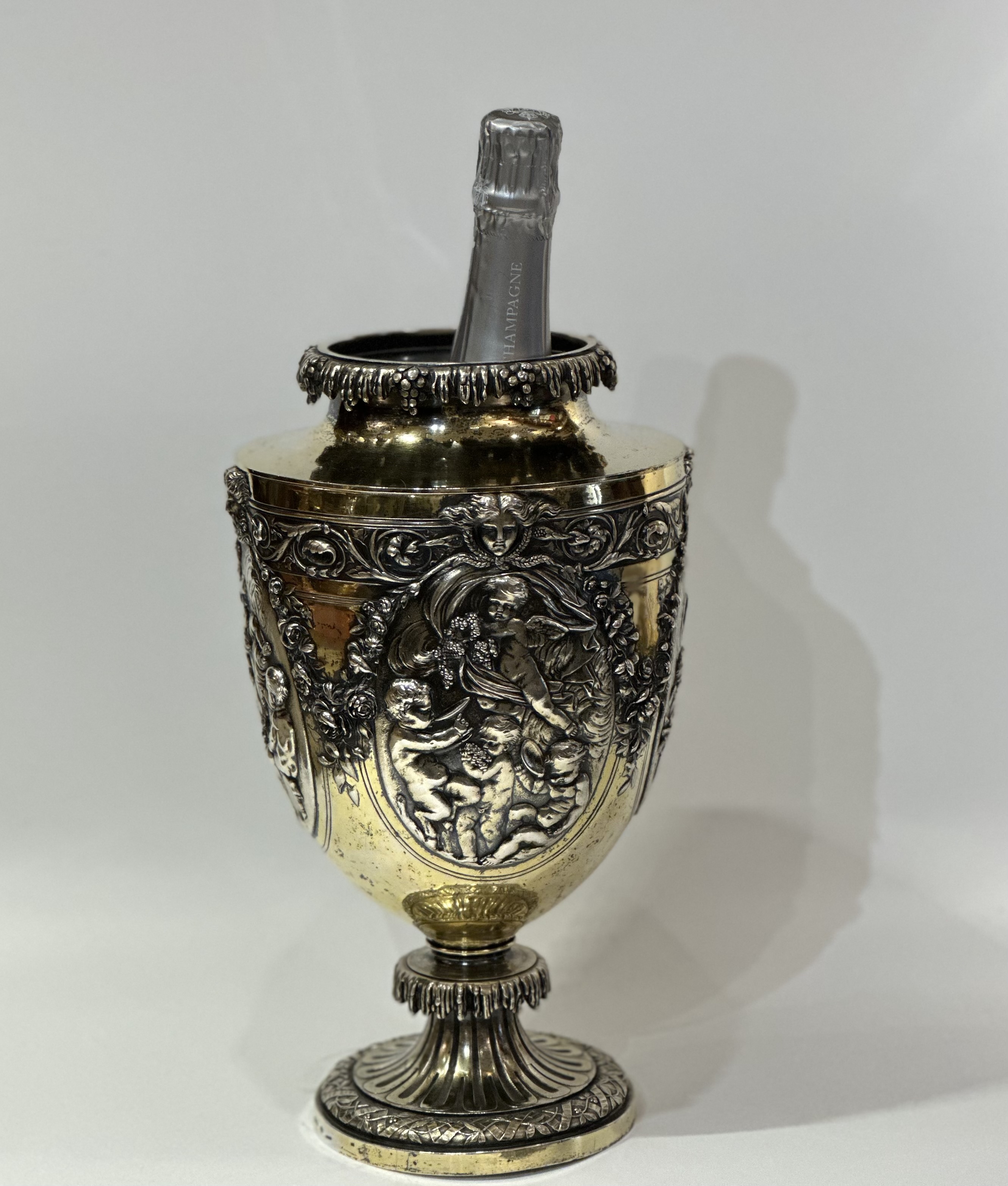 Ведро для шампанского, Франция, фирма "Кристофль", XIX век