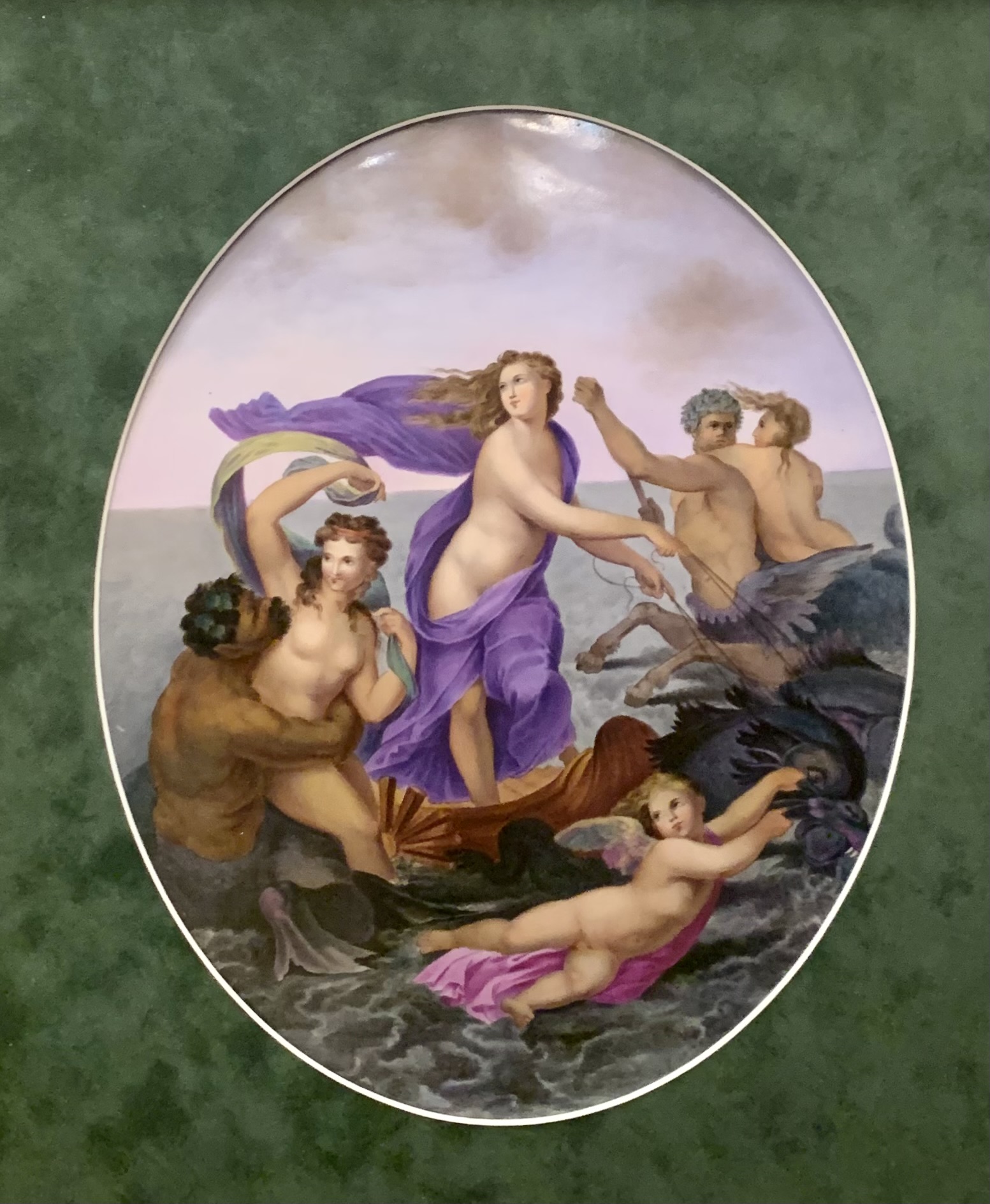 Пласт с мифологическим сюжетом, Германия, KPM, XIX век