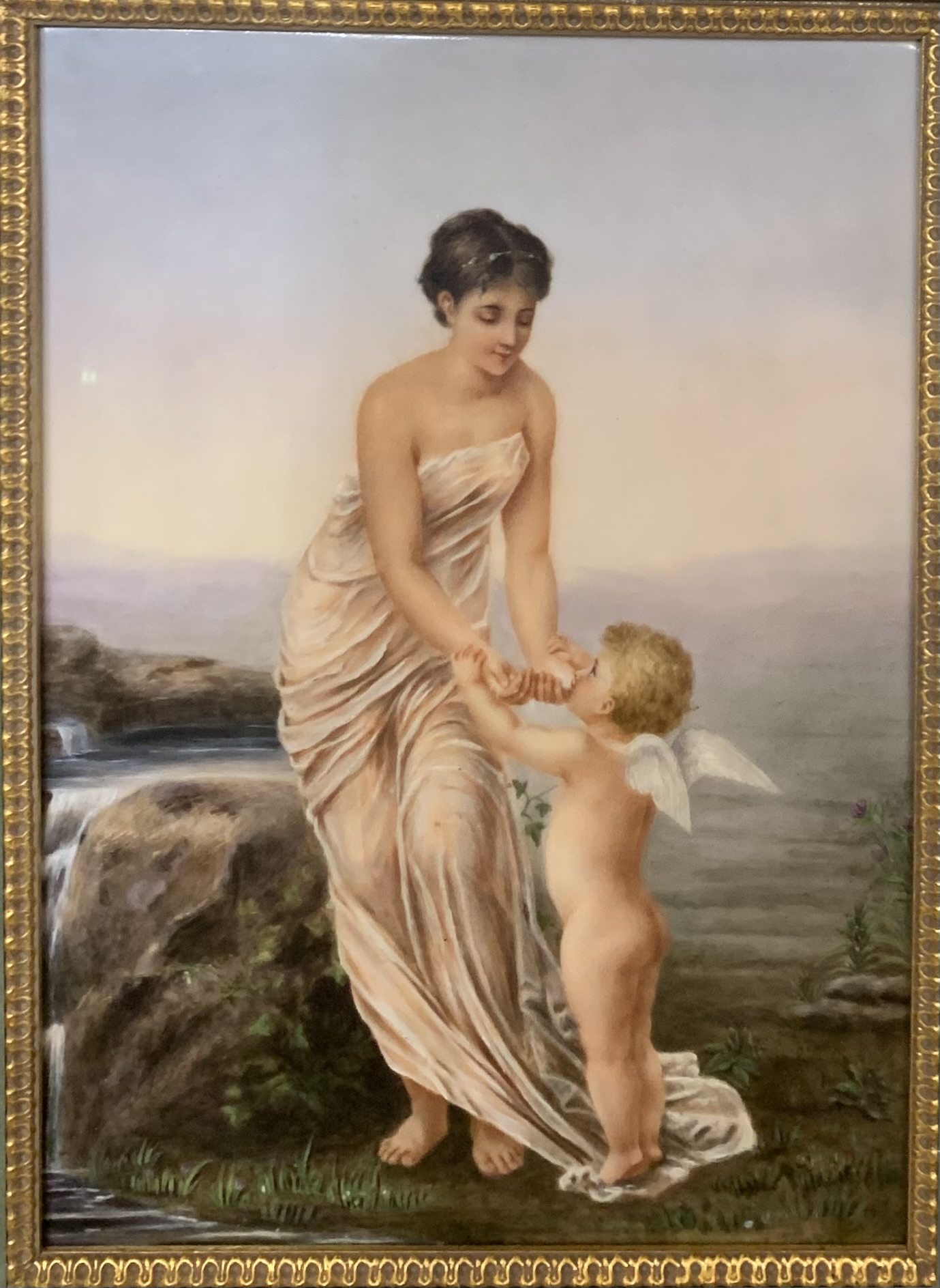 Пласт "Афродита и Амур", XIX век