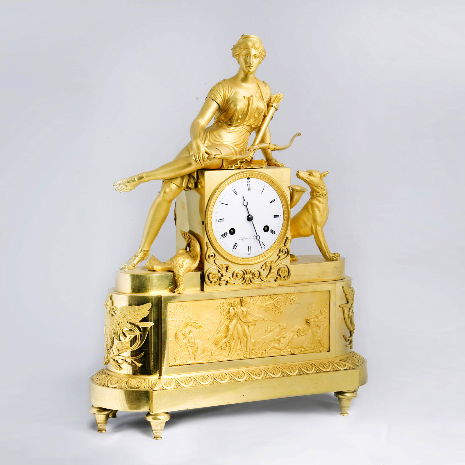 Часы "Диана-охотница", Франция, XVIII - XIX вв. 