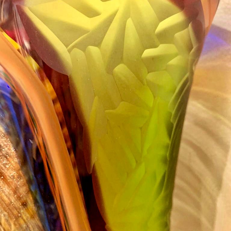 Эксклюзивная ваза, Италия, Фабрика "Massimiliano Schiavon", XX - XXI вв.